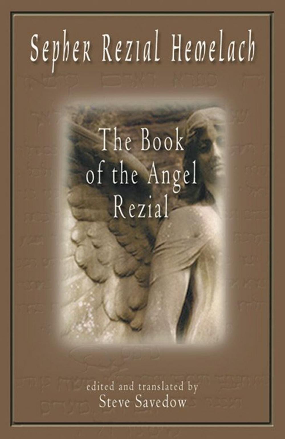 Big bigCover of Sepher Rezial Hemelach: The Book Of The Angel Rezial