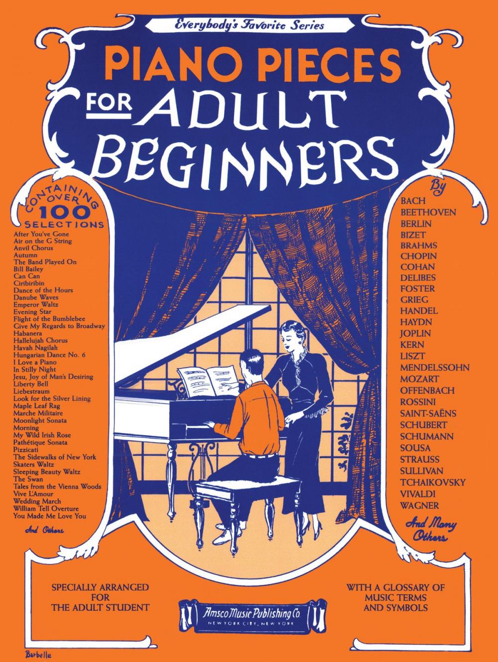 Big bigCover of Everybody's Favourite Series: Piano Pieces for Adult Beginners