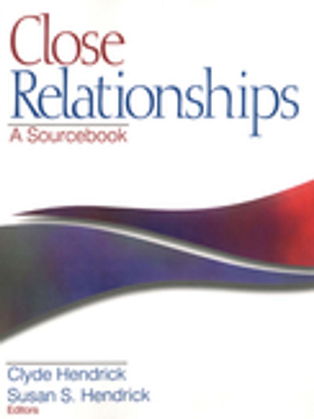 Big bigCover of Close Relationships