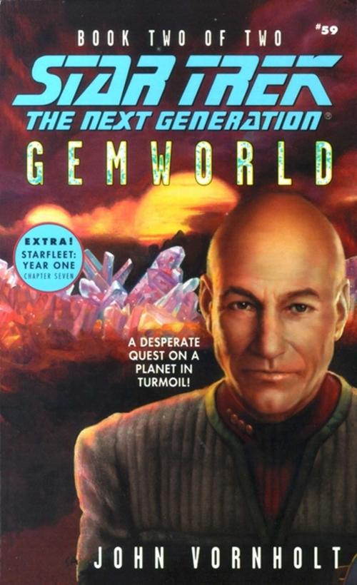 Cover of the book Gemworld by John Vornholt, Pocket Books/Star Trek