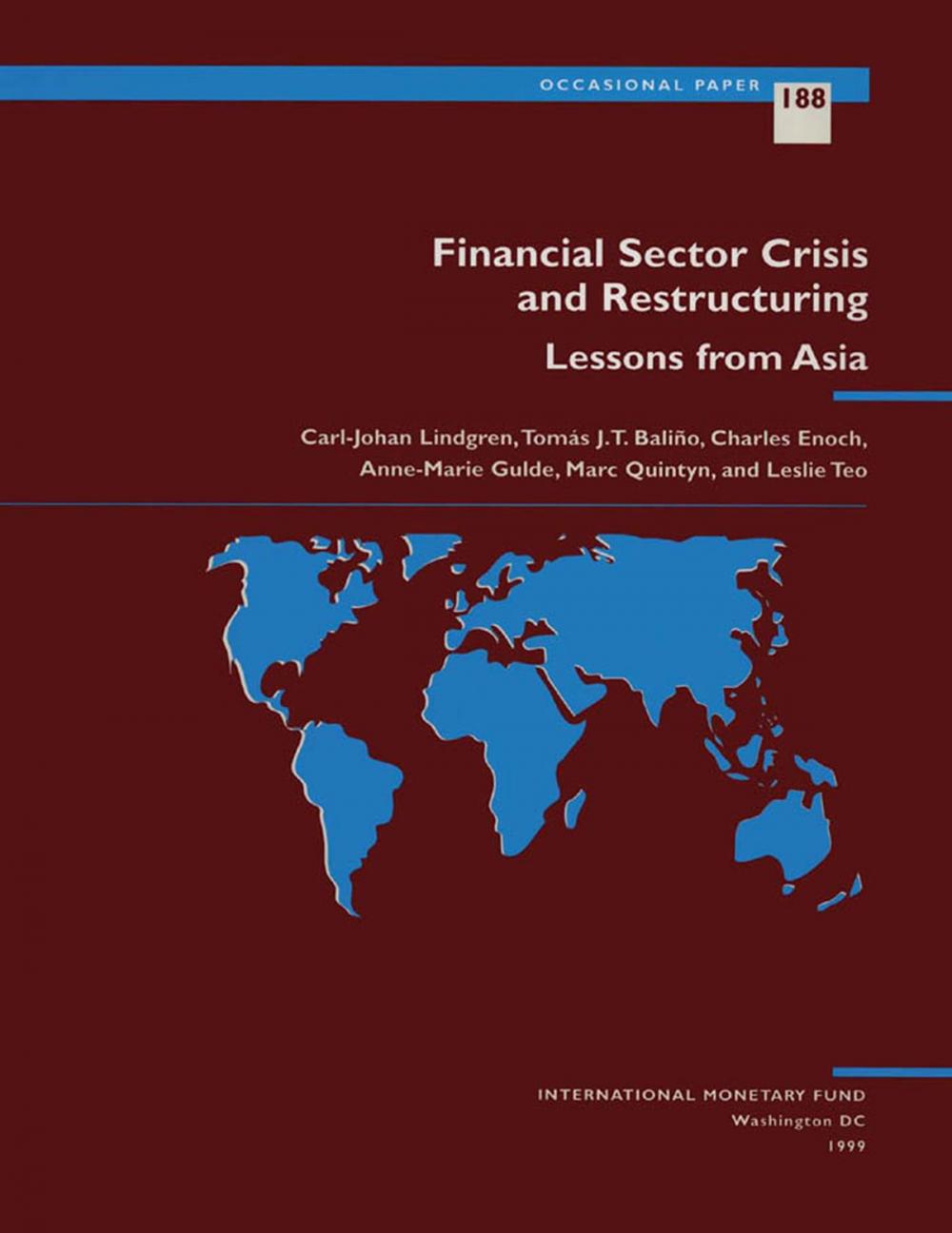 Big bigCover of Financial Sector Crisis and Restructuring:Lessons from Asia