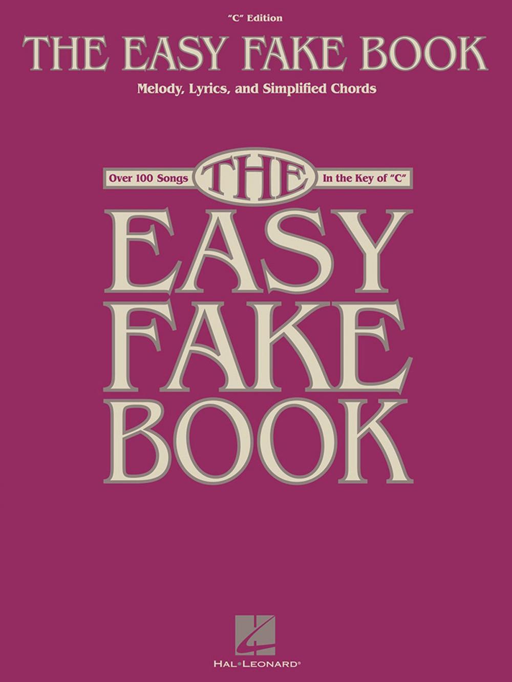 Big bigCover of The Easy Fake Book (Songbook)
