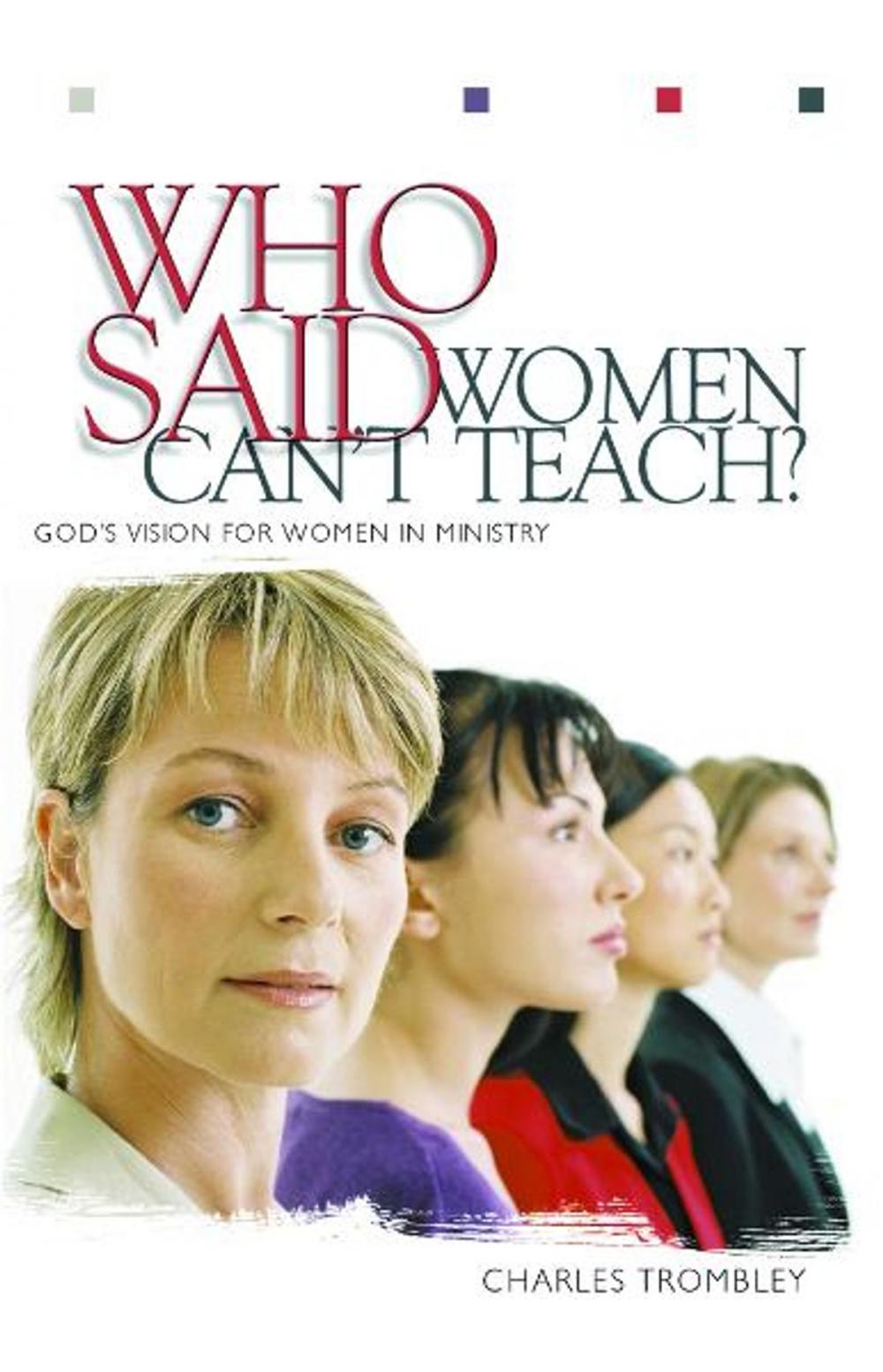 Big bigCover of Who Said Women Can't Teach