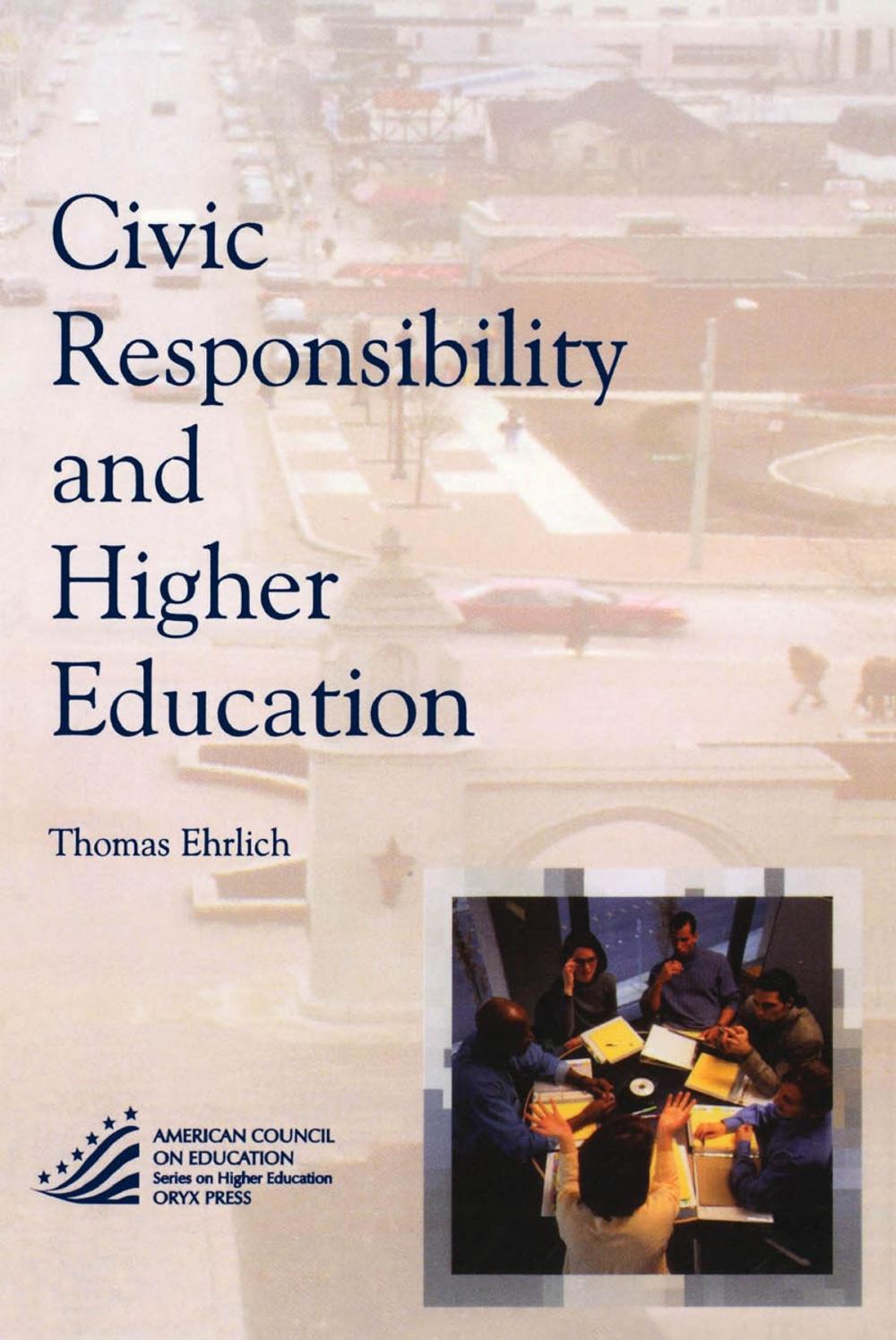 Big bigCover of Civic Responsibility and Higher Education