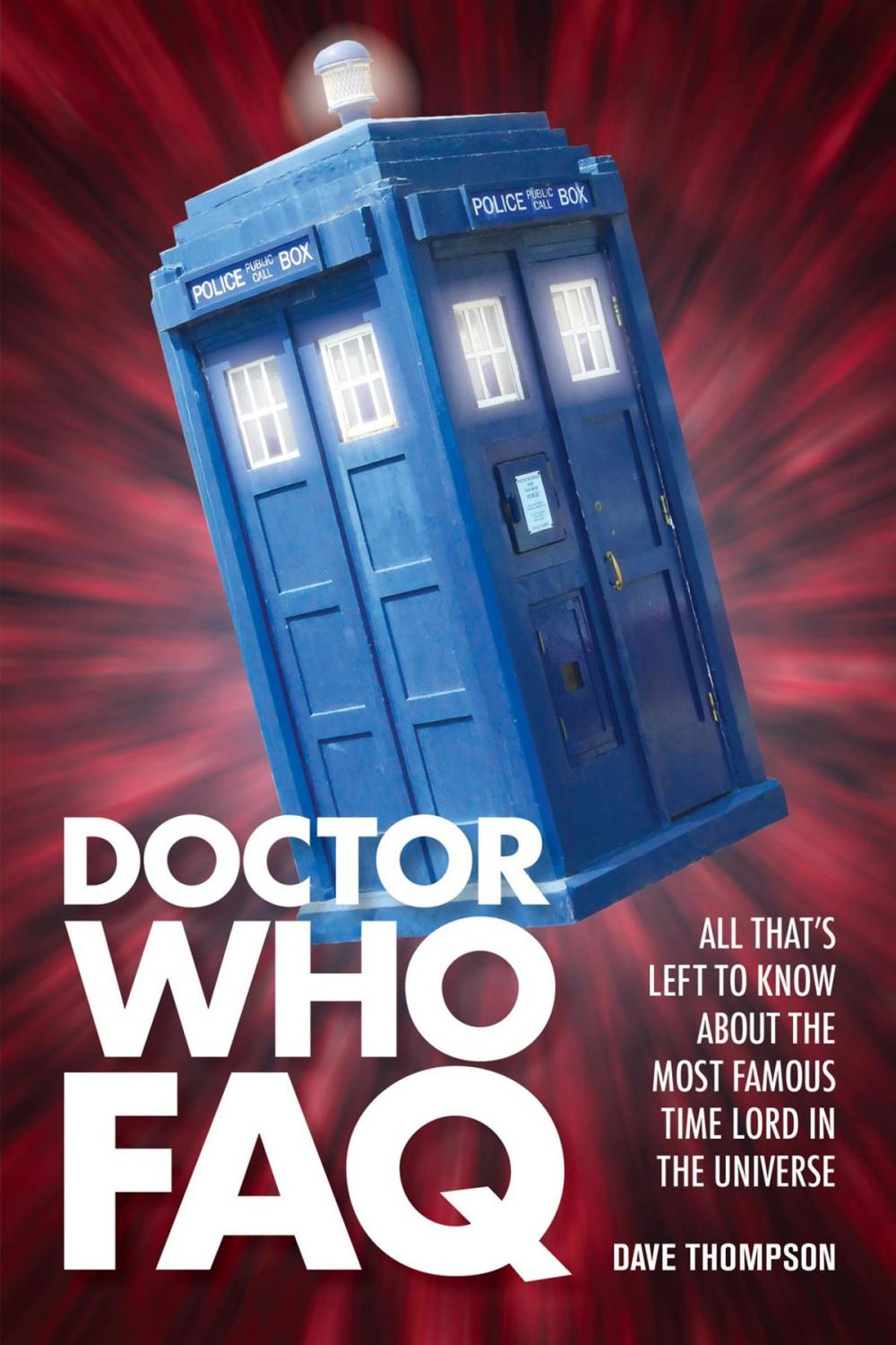 Big bigCover of Doctor Who FAQ