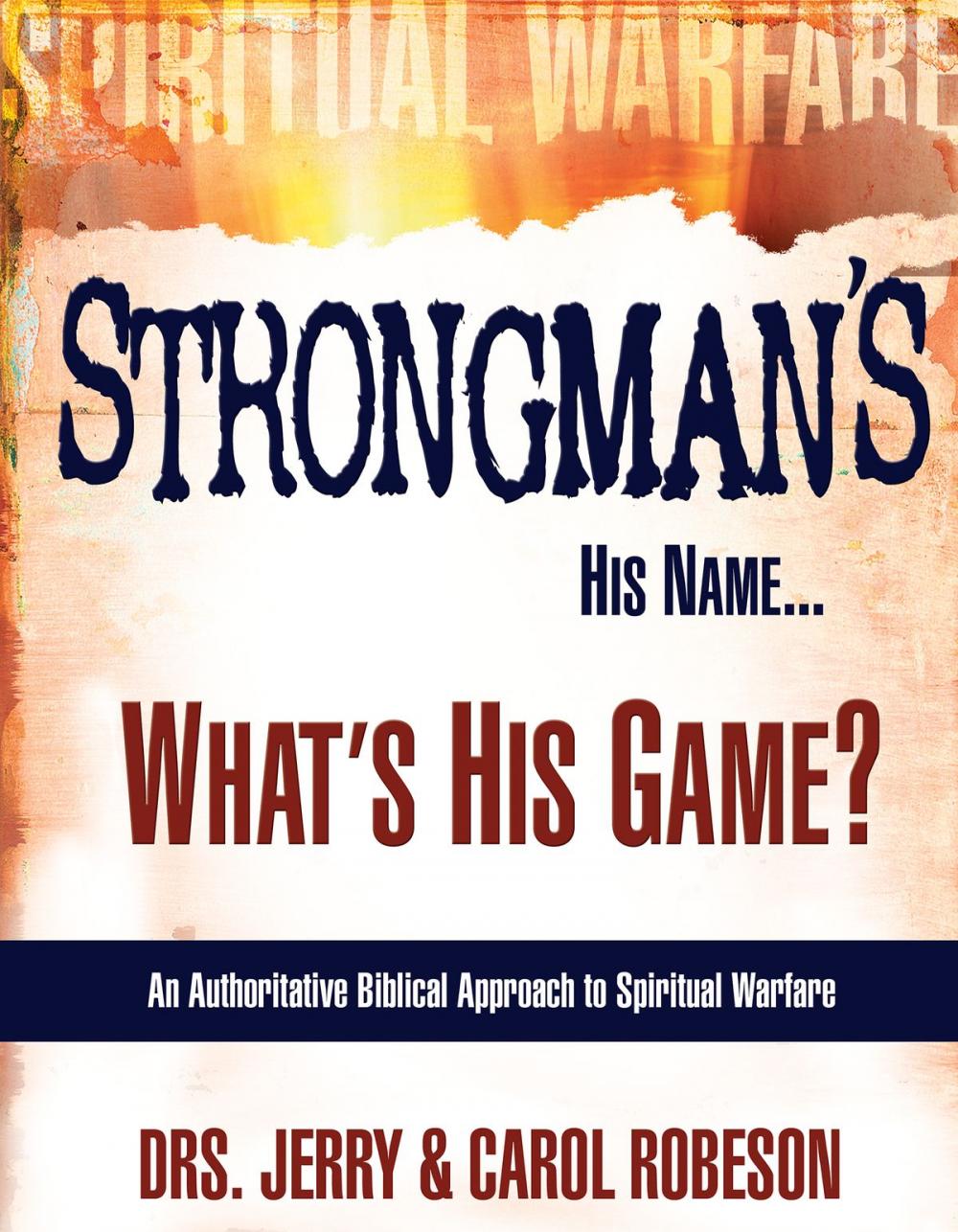 Big bigCover of Strongman's His Name...What's His Game?