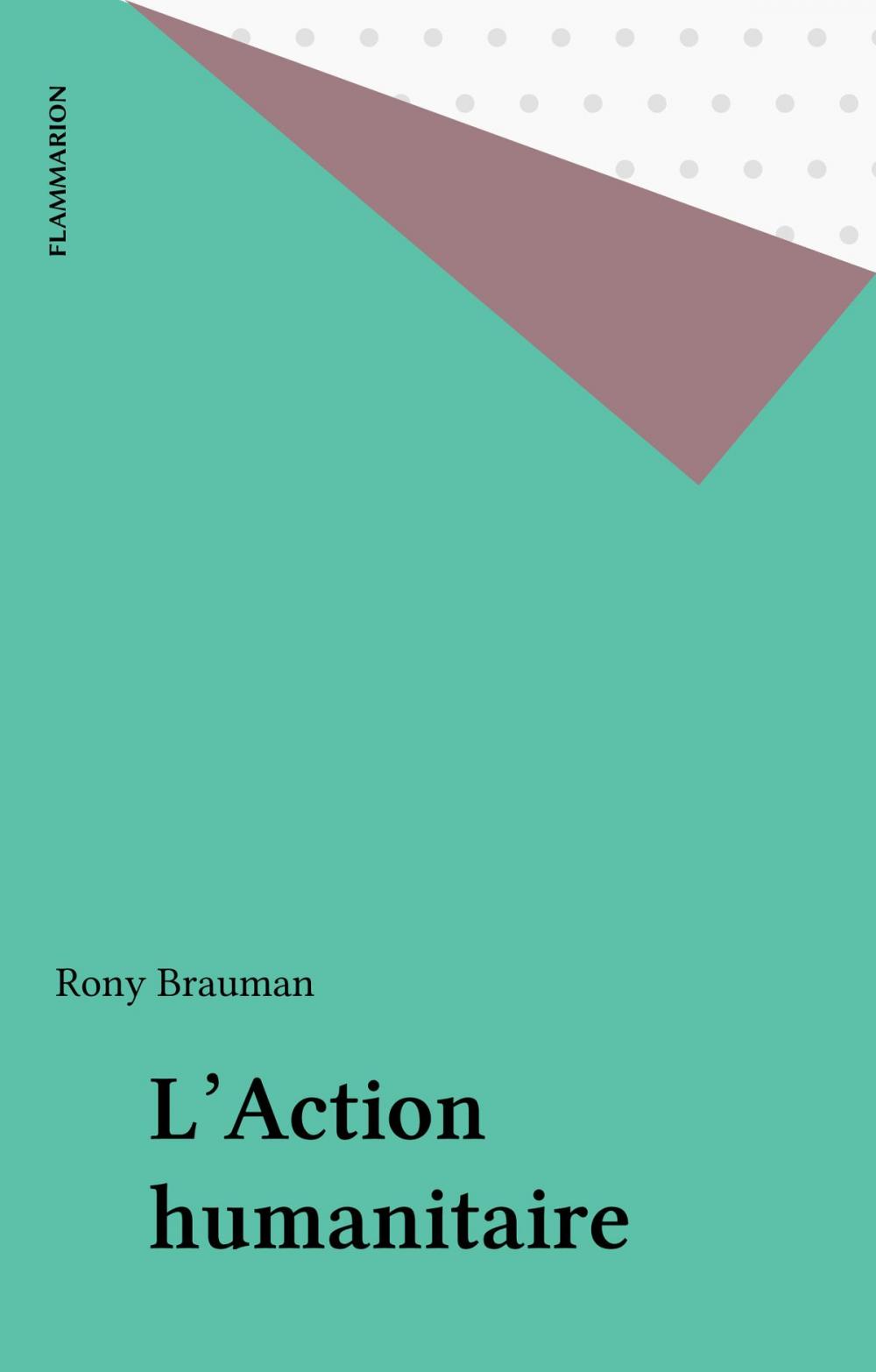 Big bigCover of L'Action humanitaire