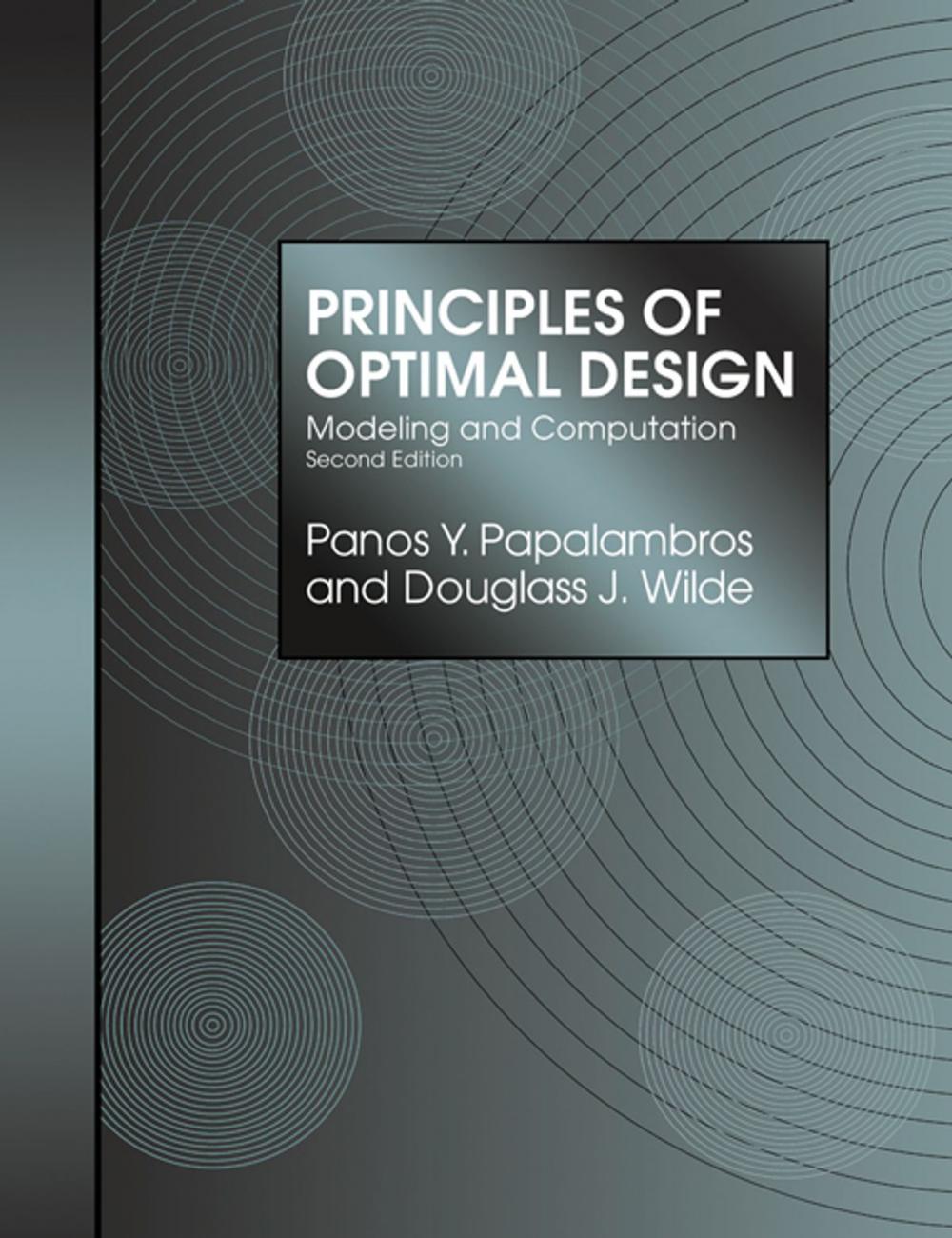 Big bigCover of Principles of Optimal Design