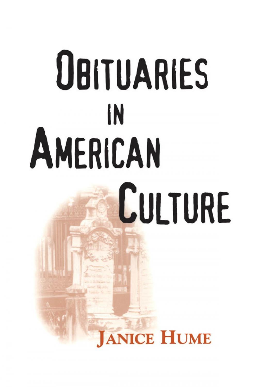 Big bigCover of Obituaries in American Culture