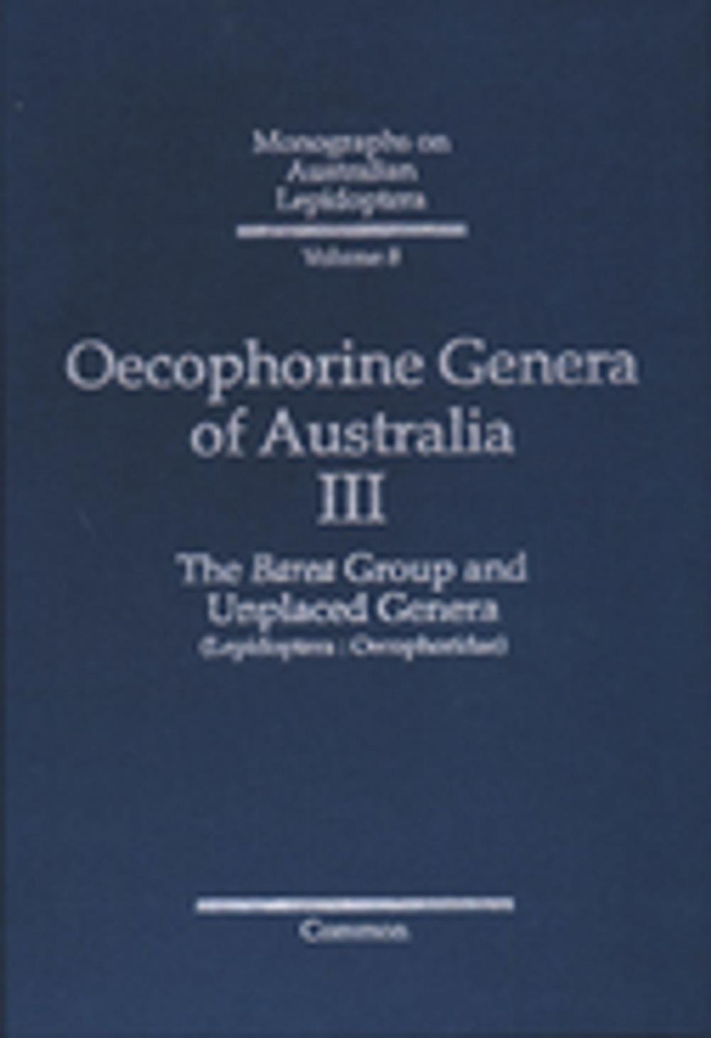 Big bigCover of Oecophorine Genera of Australia III