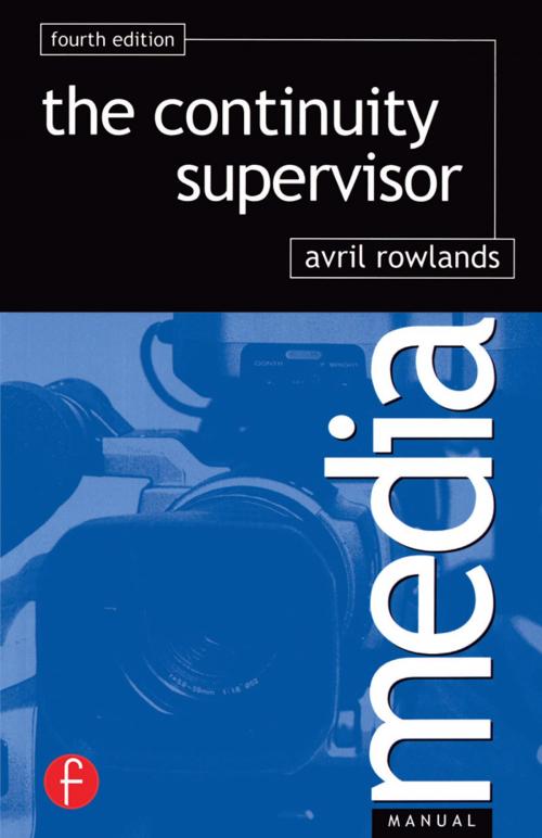 Cover of the book Continuity Supervisor by Avril Rowlands, Taylor and Francis