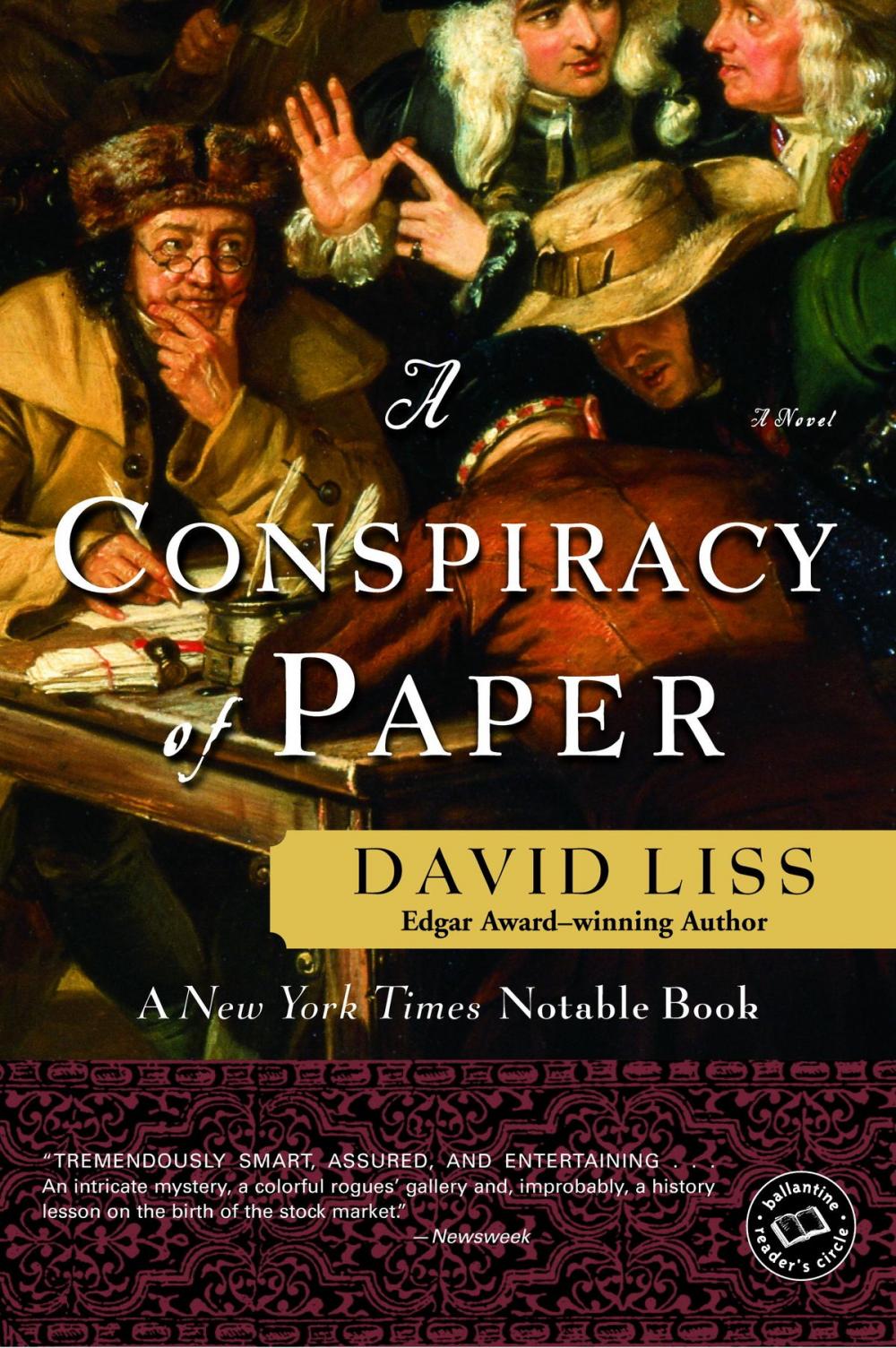 Big bigCover of A Conspiracy of Paper