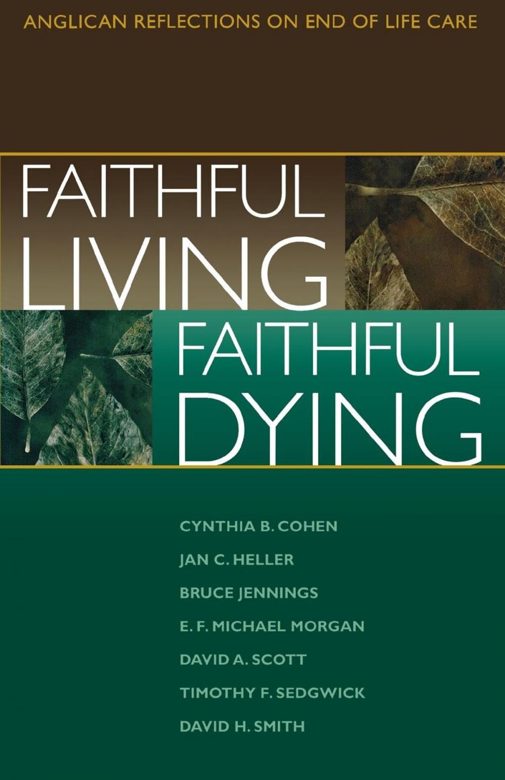 Big bigCover of Faithful Living, Faithful Dying