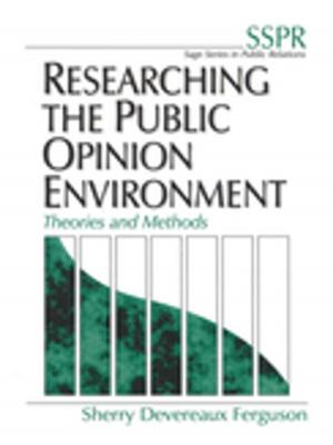 Cover of the book Researching the Public Opinion Environment by Monica Gribben, Stephen McLellan, Debbie McGirr, Sam Chenery-Morris