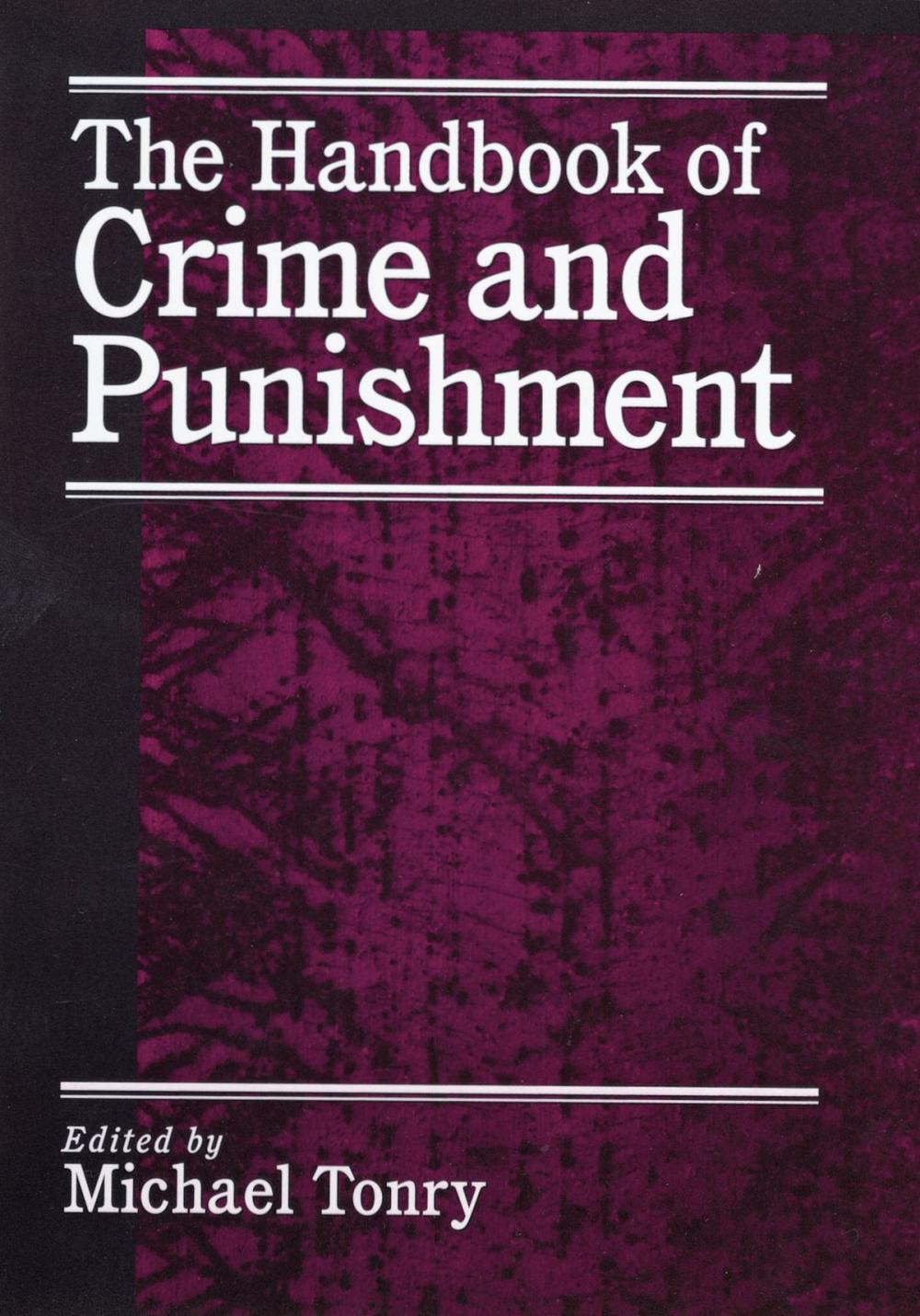 Big bigCover of The Handbook of Crime and Punishment