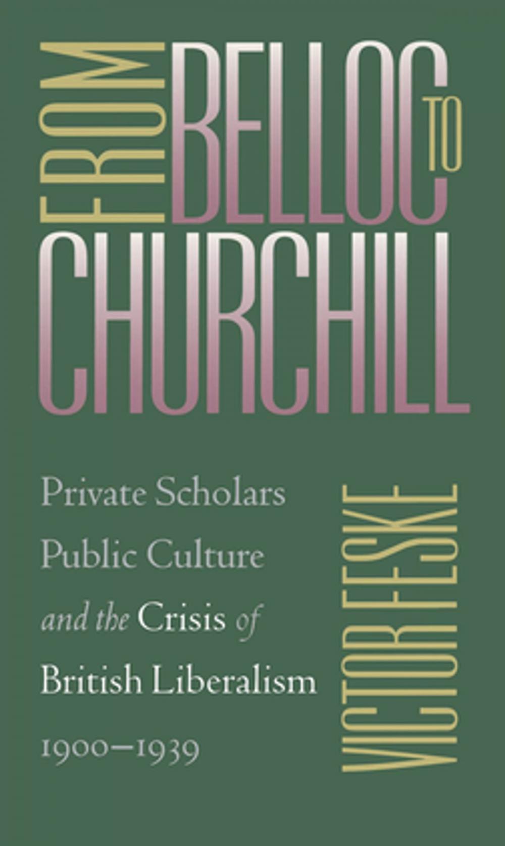 Big bigCover of From Belloc to Churchill