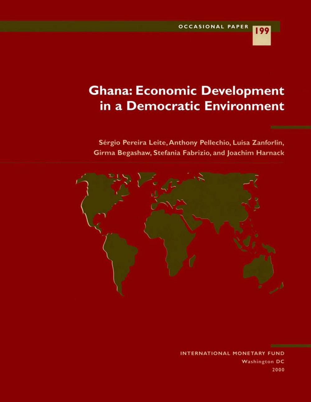 Big bigCover of Ghana: Economic Development in a Democratic Environment