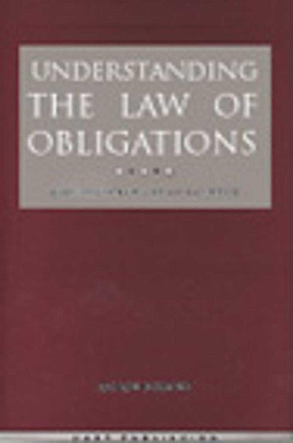 Big bigCover of Understanding the Law of Obligations