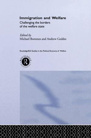 Cover of the book Immigration and Welfare by Peter Gordon