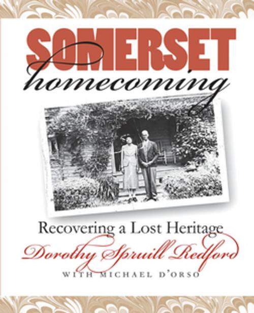 Cover of the book Somerset Homecoming by Dorothy Spruill Redford, The University of North Carolina Press