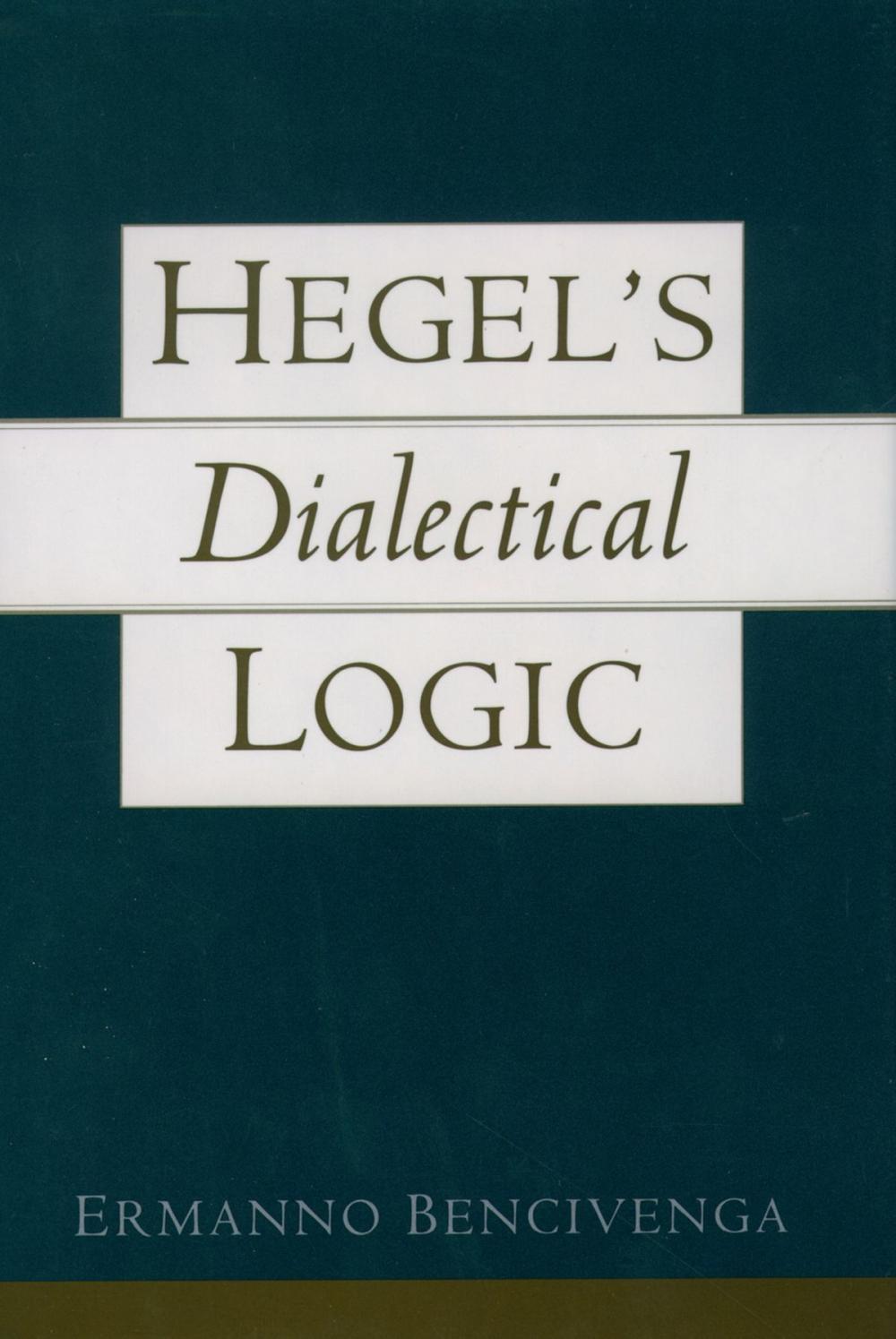 Big bigCover of Hegel's Dialectical Logic