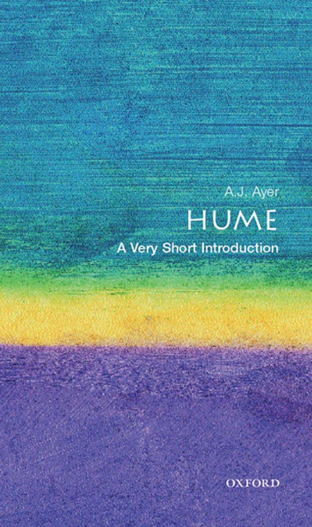 Big bigCover of Hume: A Very Short Introduction