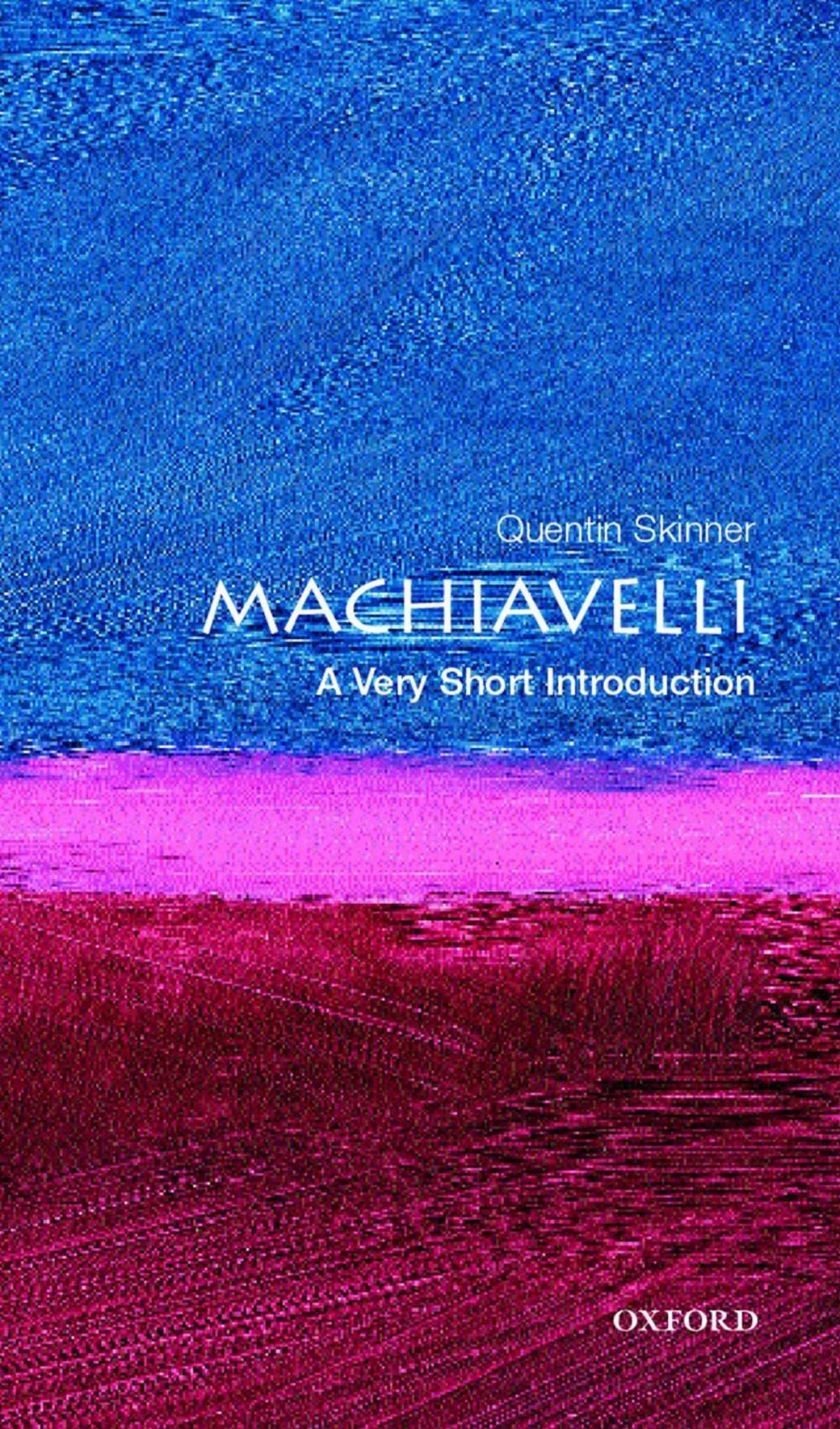 Big bigCover of Machiavelli: A Very Short Introduction