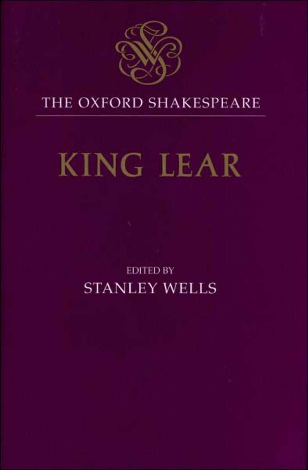 Big bigCover of The Oxford Shakespeare: The History of King Lear : The 1608 Quarto