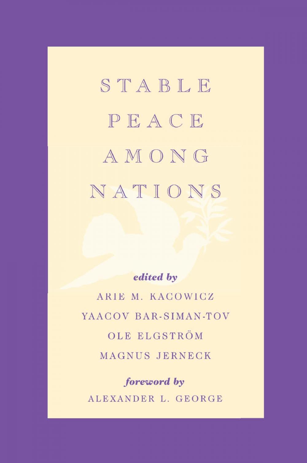 Big bigCover of Stable Peace Among Nations