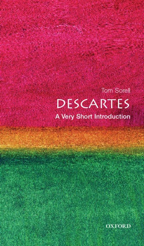 Cover of the book Descartes: A Very Short Introduction by Tom Sorell, OUP Oxford
