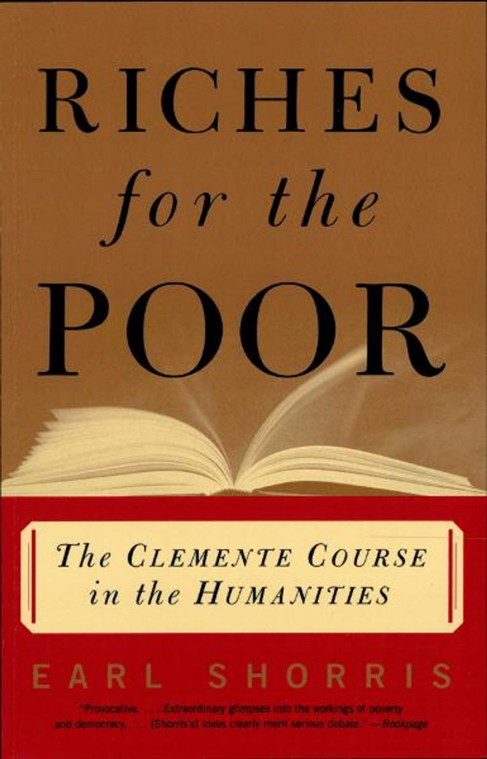 Big bigCover of Riches for the Poor: The Clemente Course in the Humanities