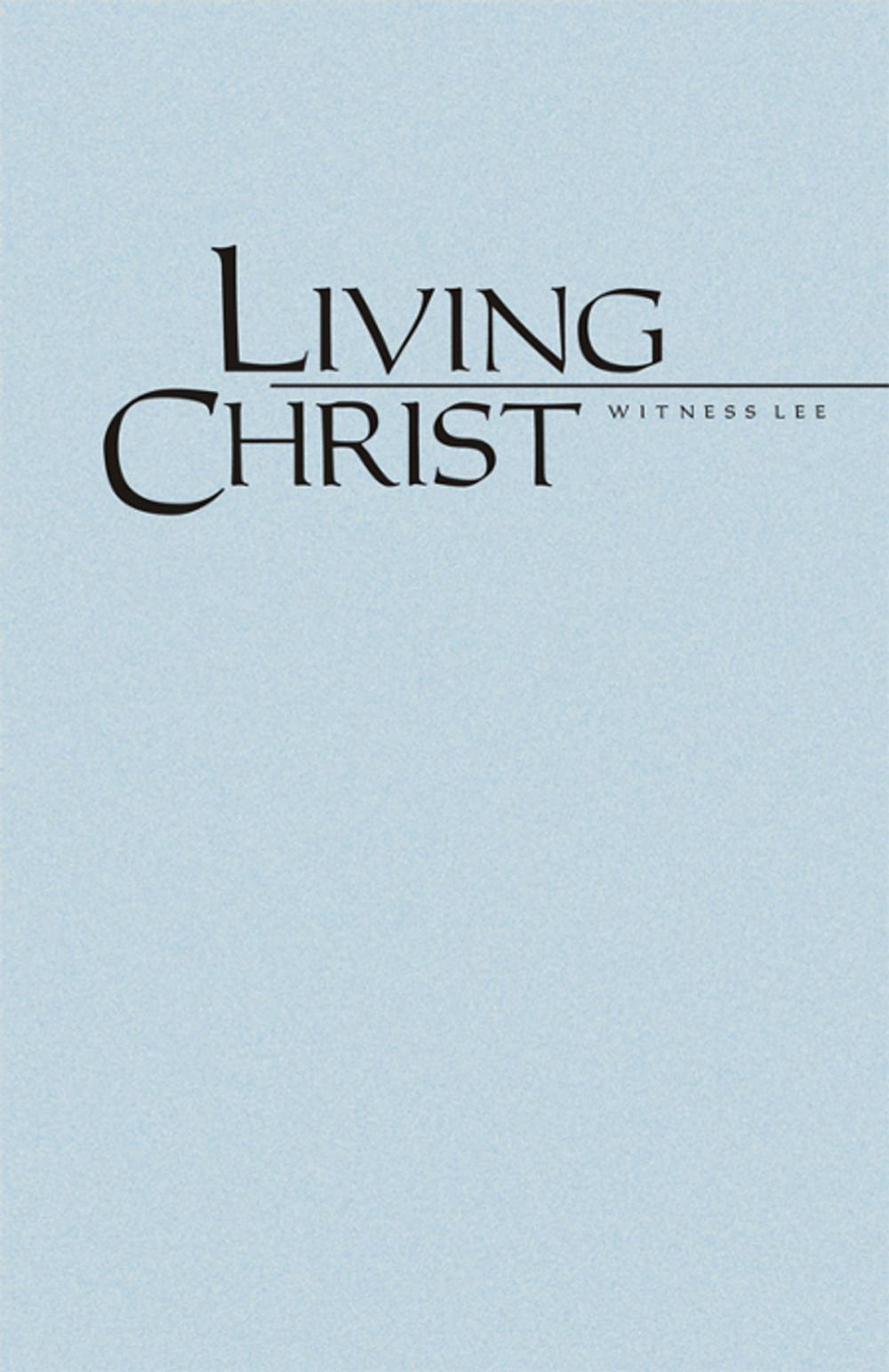 Big bigCover of Living Christ