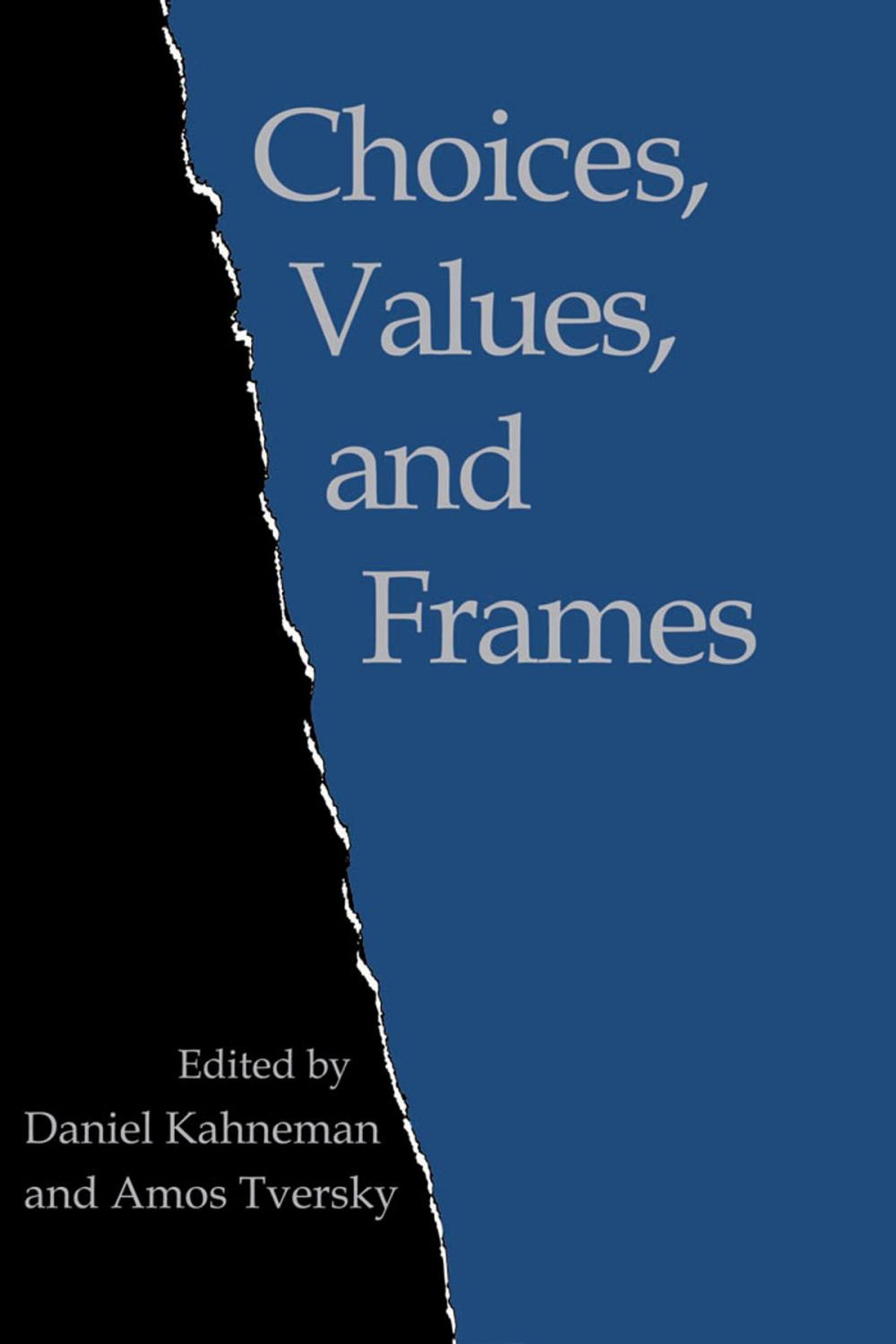 Big bigCover of Choices, Values, and Frames