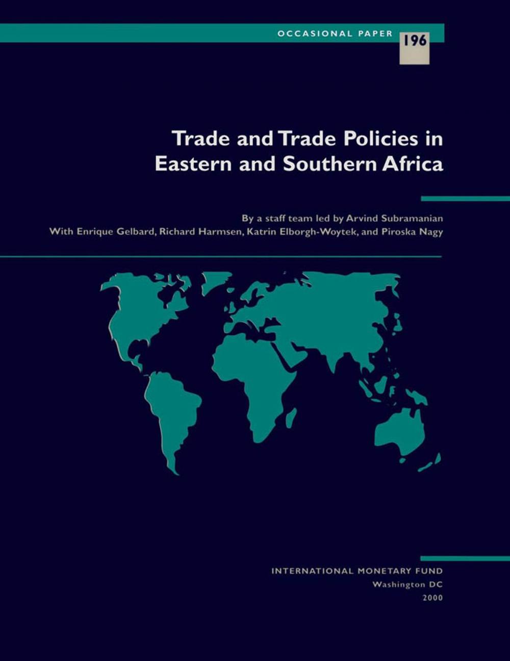 Big bigCover of Trade and Trade Policies in Eastern and Southern Africa