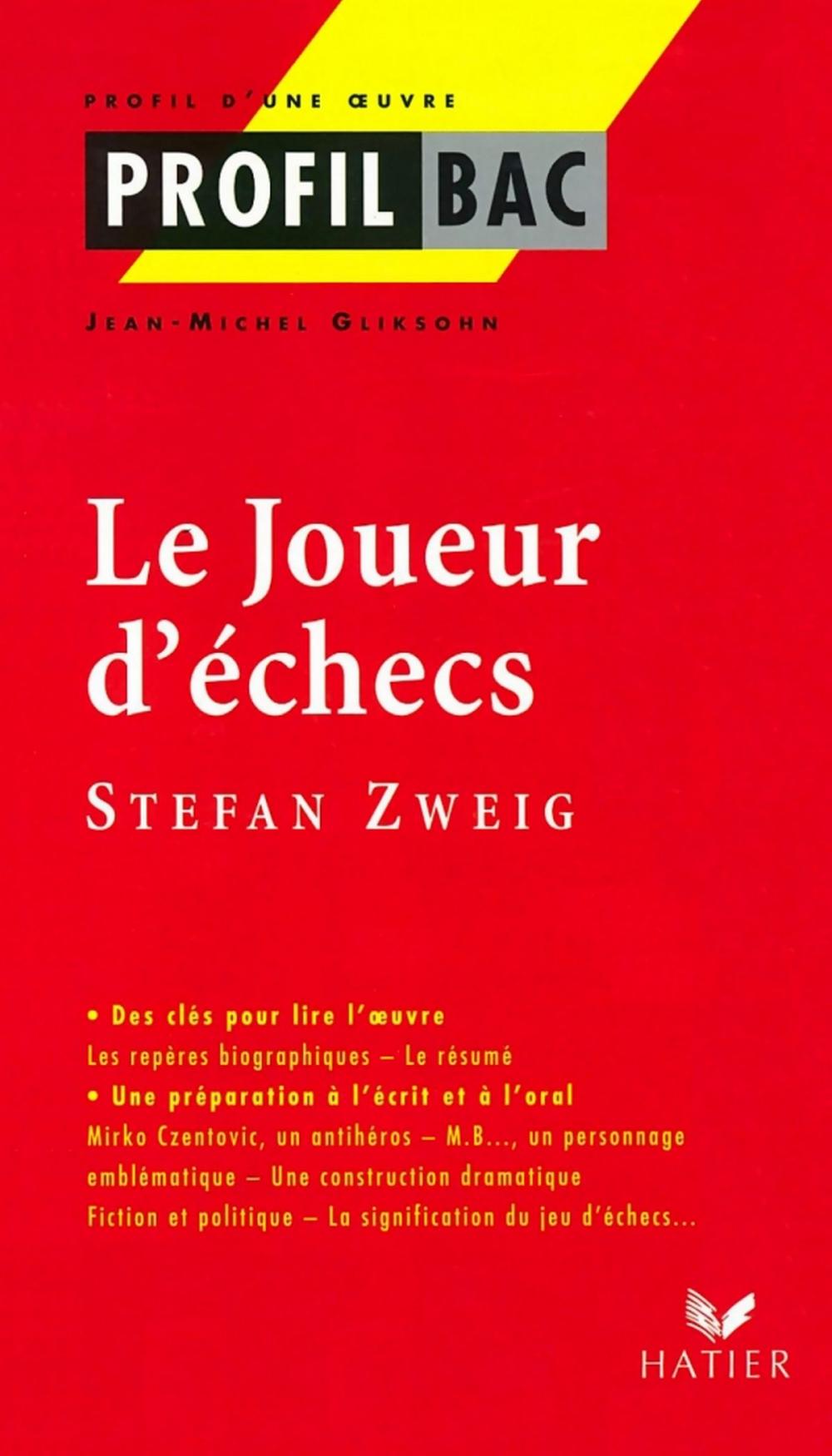 Big bigCover of Profil - Zweig (Stefan) : Le Joueur d' échecs