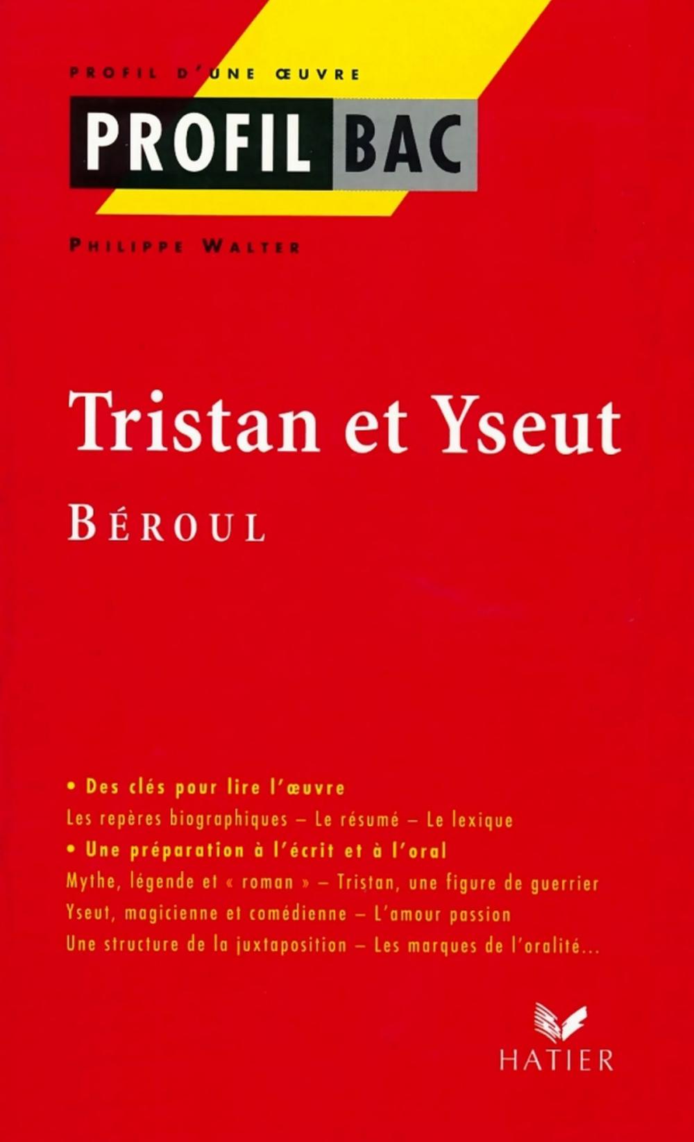 Big bigCover of Profil - Béroul : Tristan et Yseut