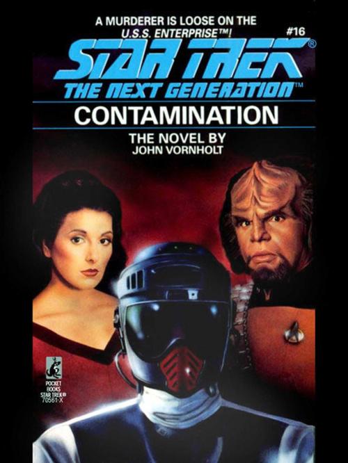 Cover of the book Contamination by John Vornholt, Pocket Books/Star Trek