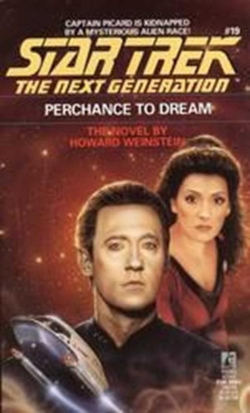 Cover of the book Perchance to Dream by Howard Weinstein, Pocket Books/Star Trek