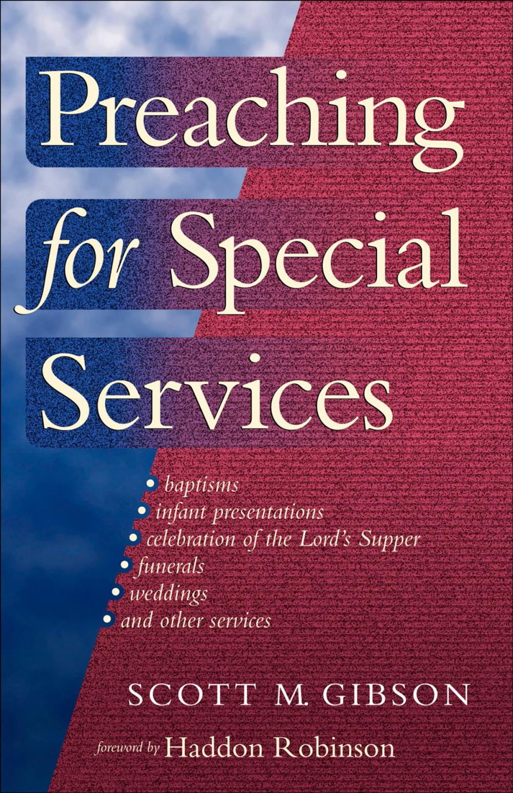 Big bigCover of Preaching for Special Services