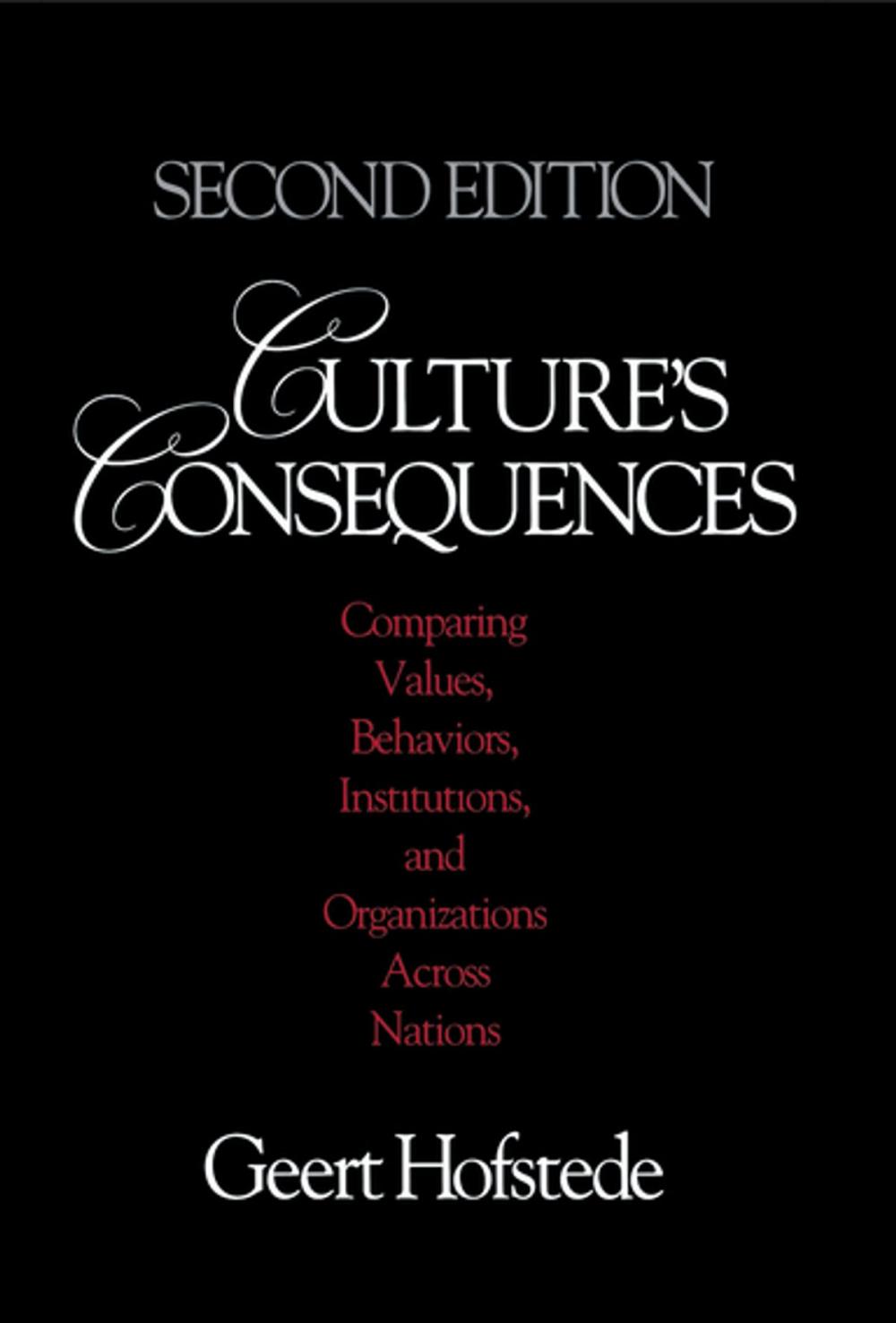 Big bigCover of Culture's Consequences