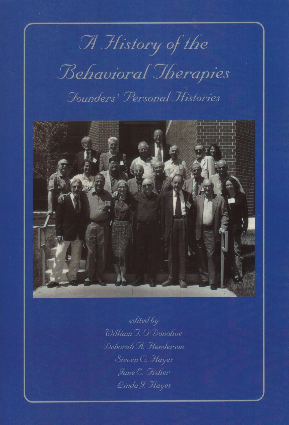 Big bigCover of A History of the Behavioral Therapies