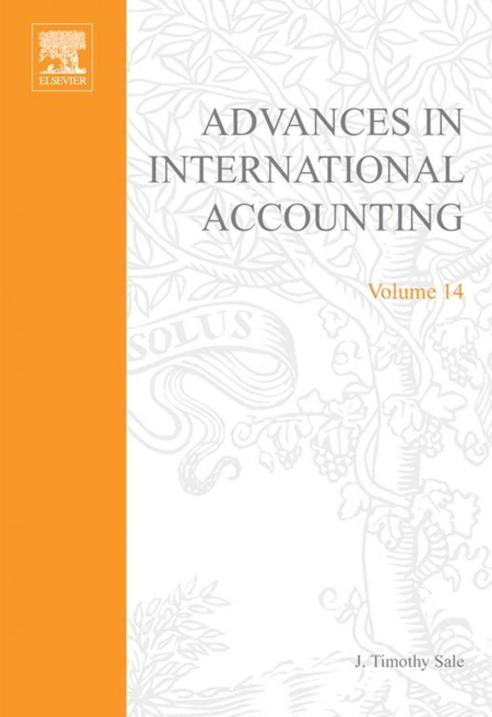 Big bigCover of Advances in International Accounting