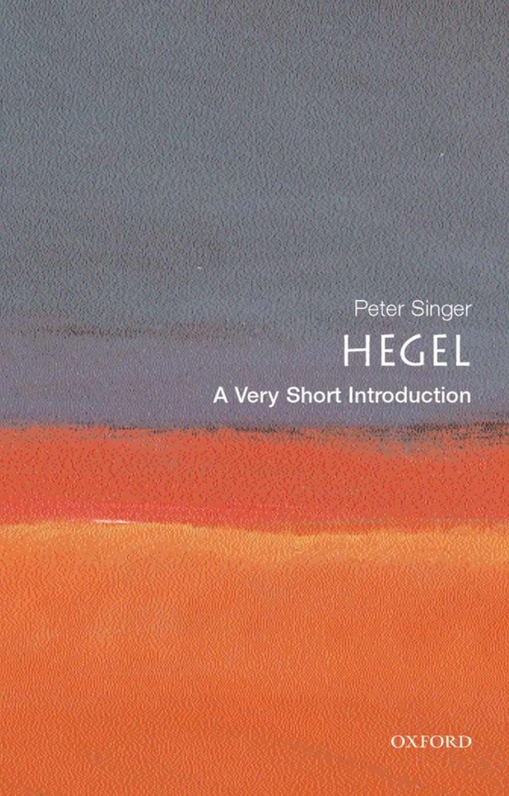 Big bigCover of Hegel: A Very Short Introduction