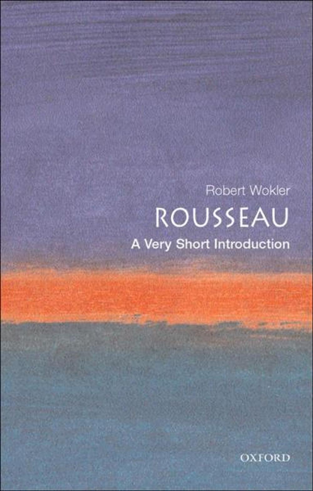 Big bigCover of Rousseau: A Very Short Introduction