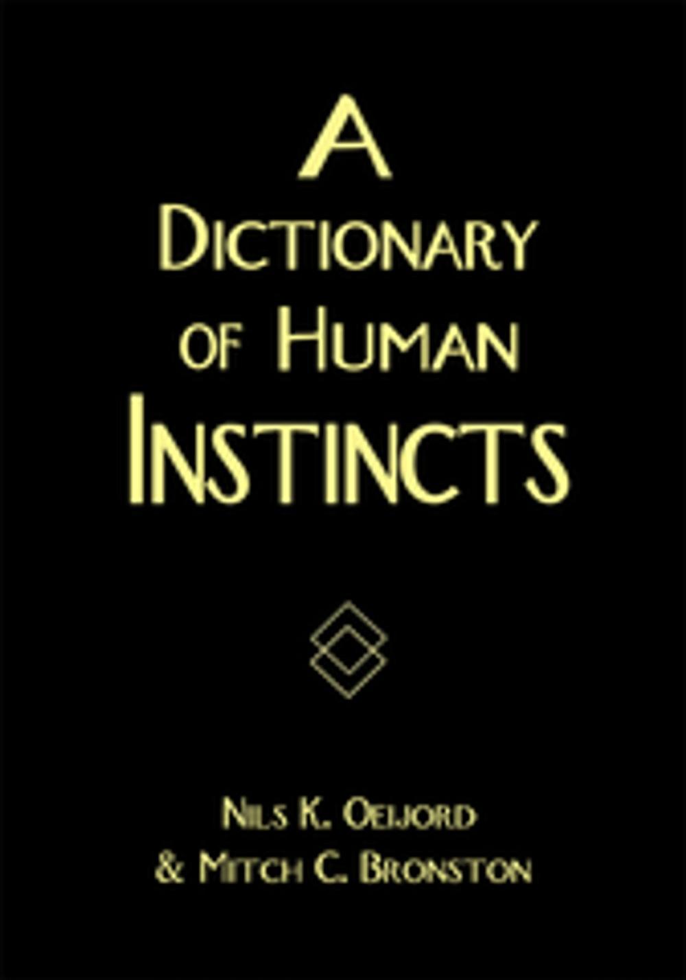 Big bigCover of A Dictionary of Human Instincts