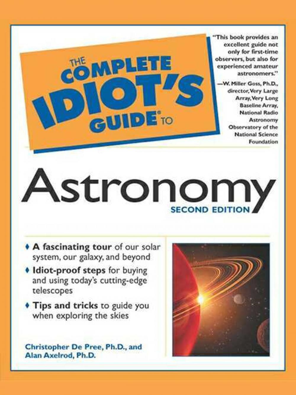 Big bigCover of The Complete Idiot's Guide to Astronomy, 2e