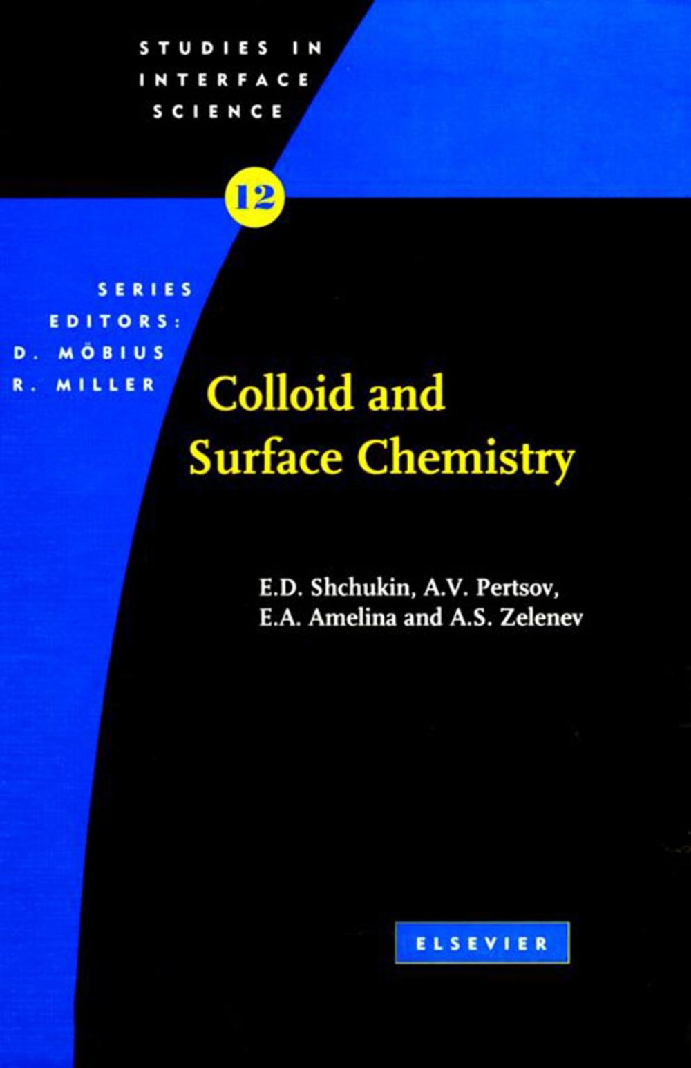 Big bigCover of Colloid and Surface Chemistry