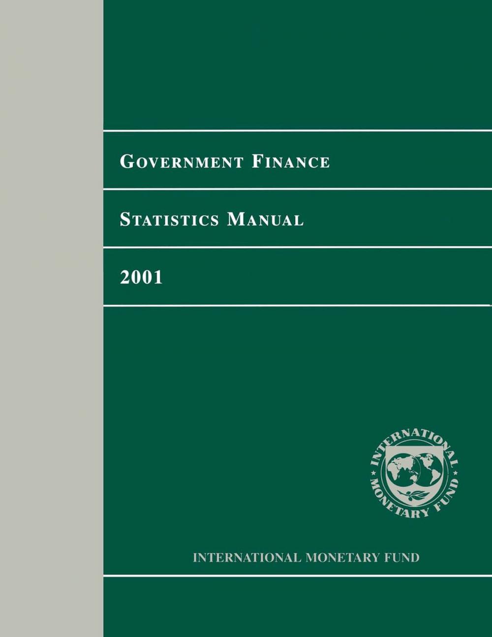 Big bigCover of Government Finance Statistics Manual 2001