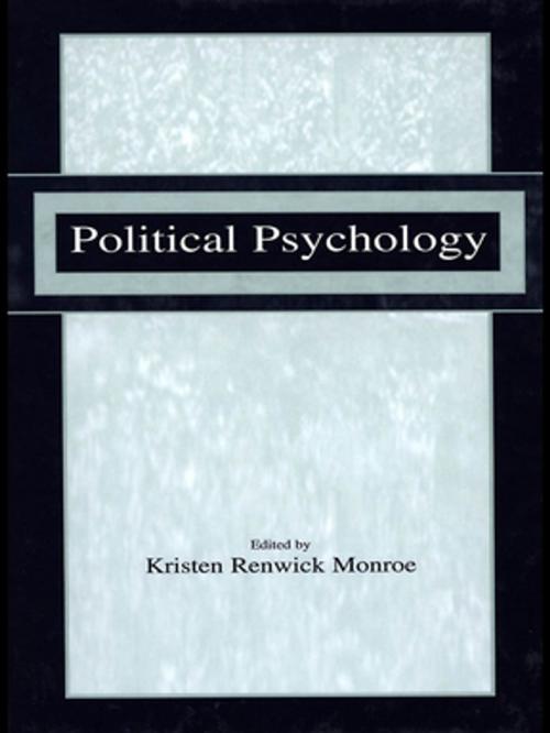 Cover of the book Political Psychology by , Taylor and Francis