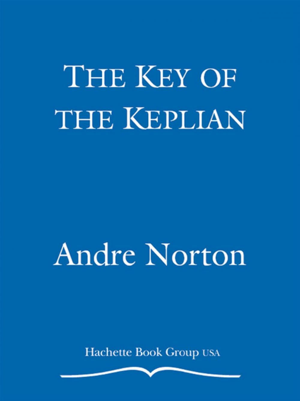 Big bigCover of The Key of the Keplian